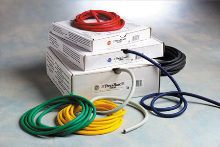 TheraBand 100' Resistance Tubing--All Resistance Colors