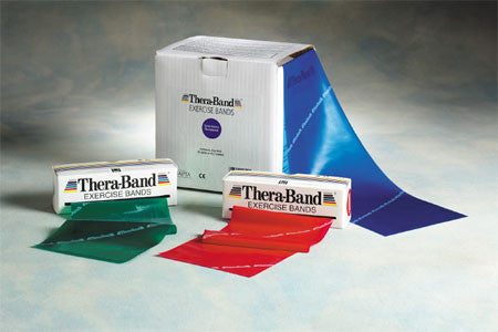TheraBand 50 Yd Rolls--All Resistance Colors